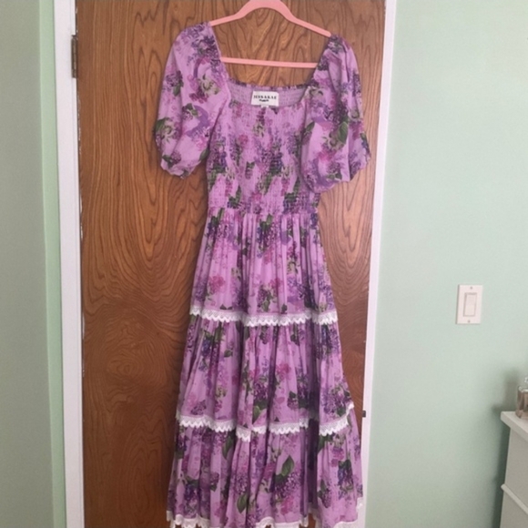 Jessakae Purple Floral Maxi Dress - Picture 2 of 2